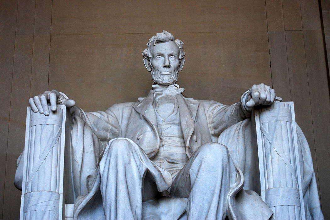 Getty Images A look at Lincoln Memorial in Washington, D.C. Nevada came into the union on Oct. ...