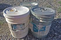Robin Hebrock/Pahrump Valley Times Old paint is just one of the many items that will be accepte ...