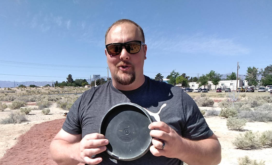 Selwyn Harris/Pahrump Valley Times Andrew Norton, a physics instructor at Pahrump Valley High S ...