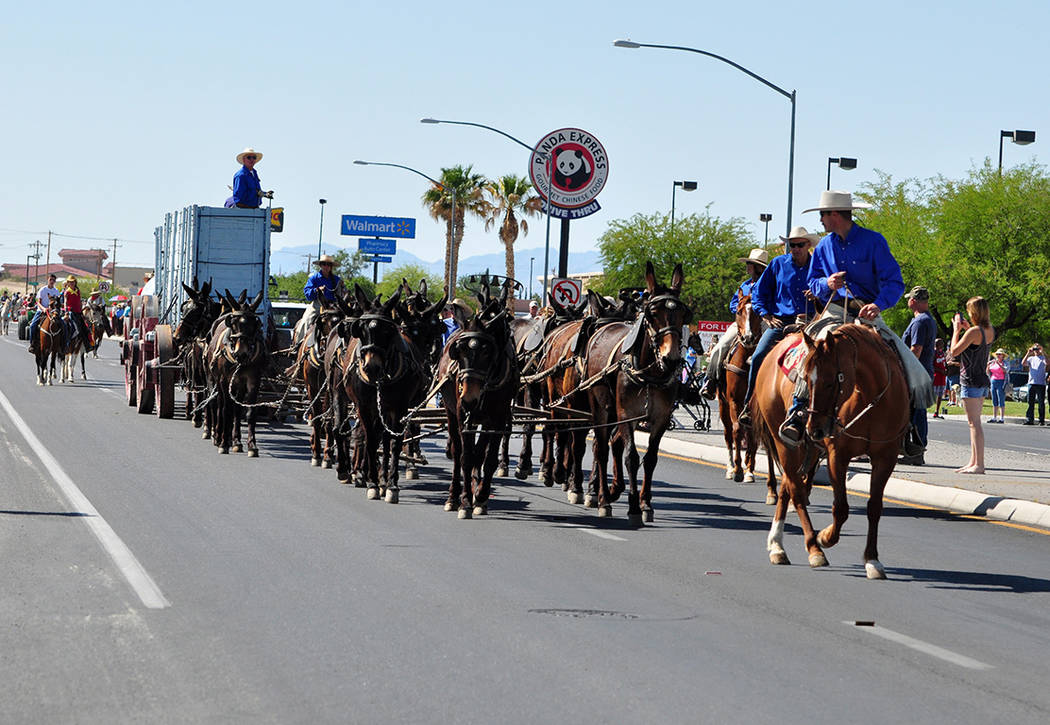 Horace Langford Jr./Pahrump Valley Times The Wild West Extravaganza is taking place through th ...