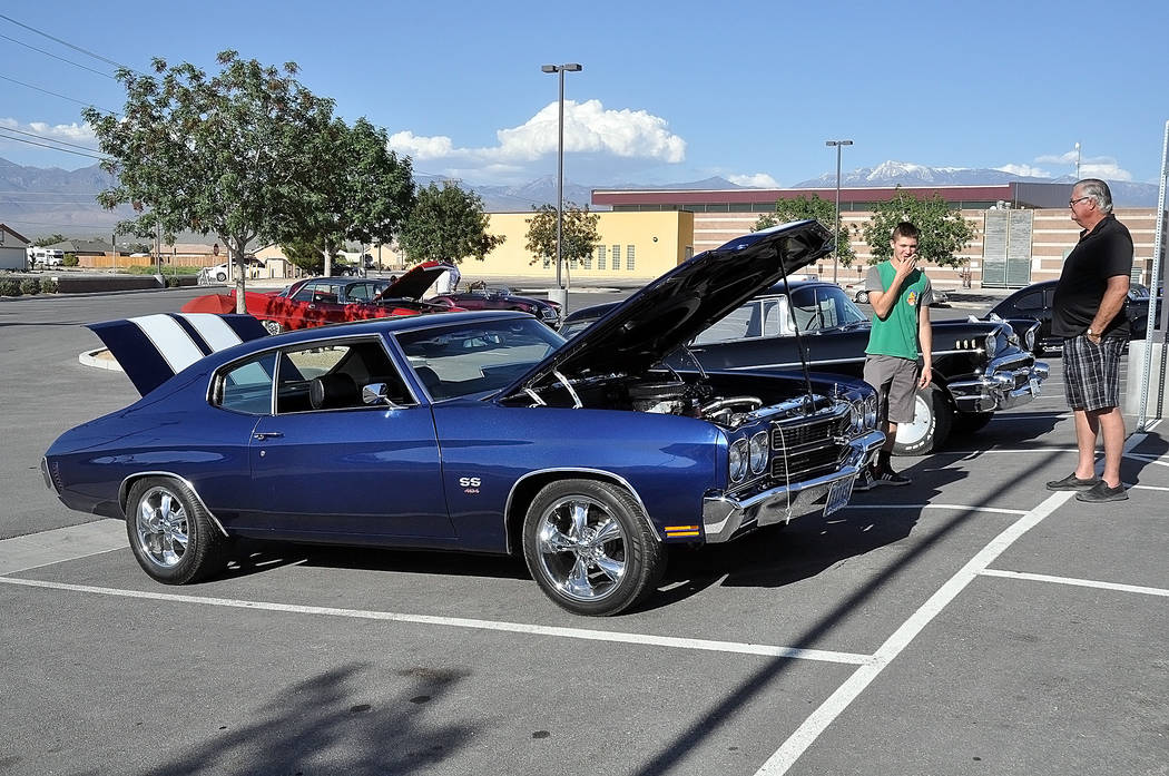 Horace Langford Jr./Special to the Pahrump Valley Times The Custom Car Show and Sock Hop inclu ...