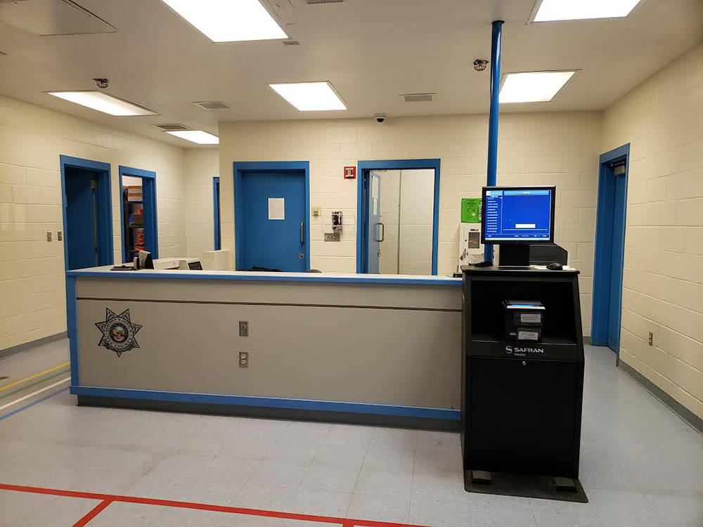 Special to the Pahrump Valley Times The interior of the Tonopah Jail, as pictured in this May 2 ...