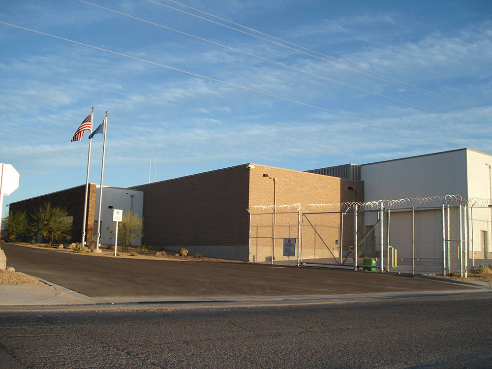 Special to the Pahrump Valley Times The Nye County Detention Center in Pahrump, pictured here, ...