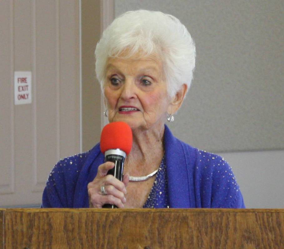 Robin Hebrock/Pahrump Valley Times Ms. Senior Golden Years founder B.J. Hetrick-Irwin.