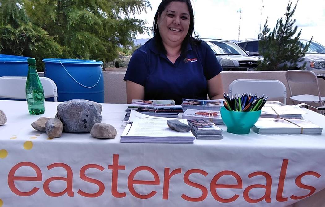 Selwyn Harris/Pahrump Valley Times Easterseals Nevada Independent Living Specialist Annabella R ...