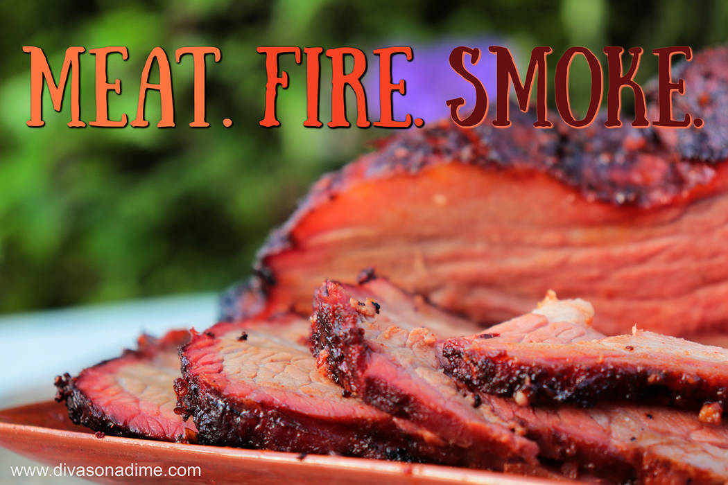 Patti Diamond/Special to the Pahrump Valley Times Smoking involves slow-cooking meat using wood ...