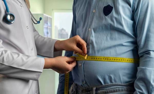 Getty Images The body-mass index (BMI) has increased steadily in most countries in parallel wit ...