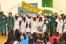 Richard Stephens/Special to the Pahrump Valley Times A look at the May 24 graduation ceremony a ...