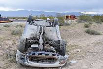 Special to the Pahrump Valley Times One person sustained fatal injuries, while another was flow ...
