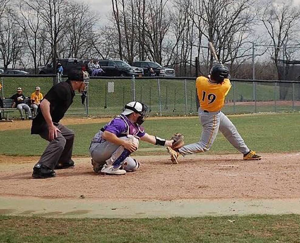 Special to the Pahrump Valley Times Former Pahrump Valley High School baseball player Parker Ha ...