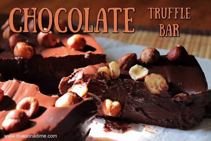 Patti Diamond/Special to the Pahrump Valley Times The truffle is layered with firm chocolate to ...