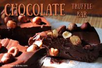 Patti Diamond/Special to the Pahrump Valley Times The truffle is layered with firm chocolate to ...