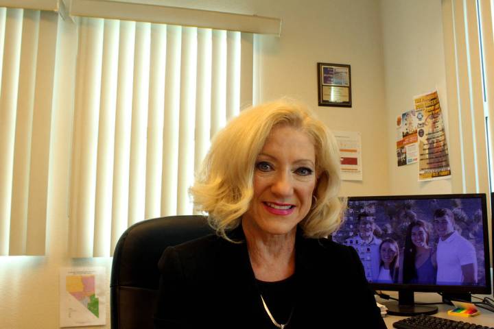 Jeffrey Meehan/Pahrump Valley Times Jenney Sartin, native Mississippian and longtime Nevadan, s ...