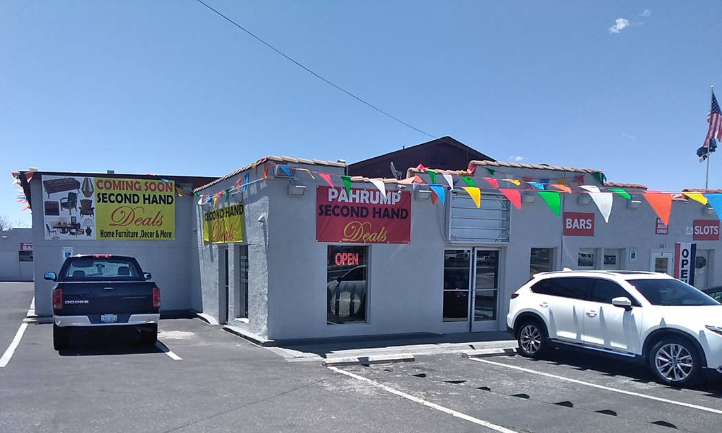 Selwyn Harris/Pahrump Valley Times Pahrump Second-Hand Deals is owner Monica Lopez's second loc ...