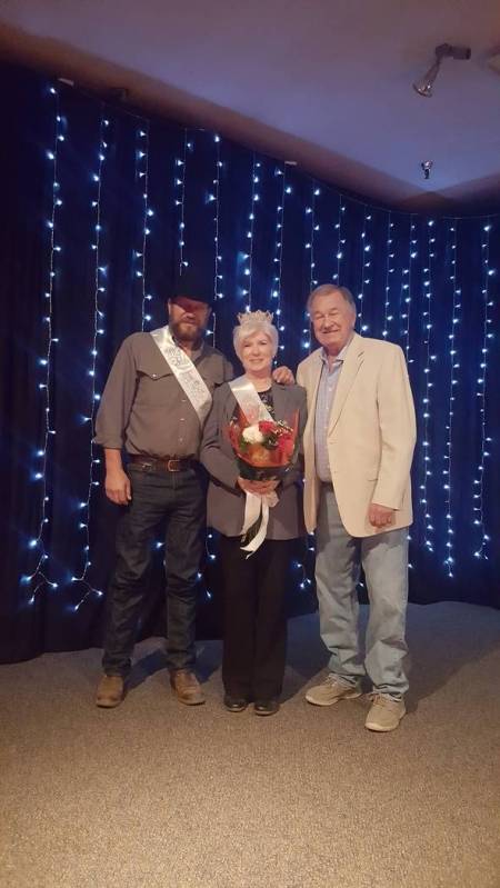 Tiffany Grigory/Special to the Pahrump Valley Times Oz Wichman (left) stands with his wife and ...