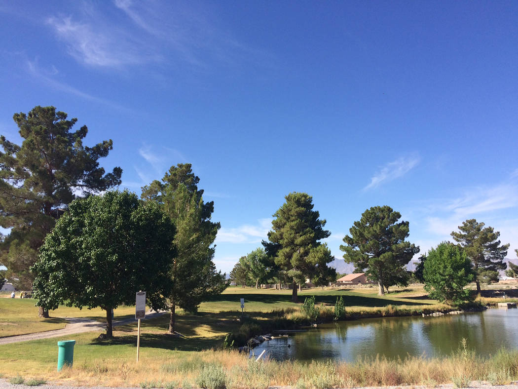 Robin Hebrock/Pahrump Valley Times A view of Lakeview Executive Golf Course as pictured in this ...