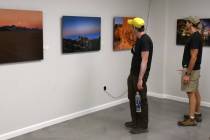 Richard Stephens / Special to the Pahrump Valley Times The exhibit consists of spectacular, lar ...