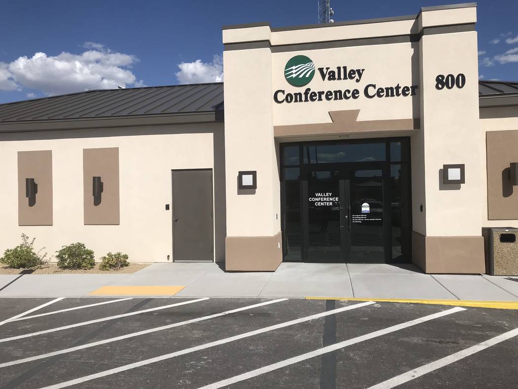 Jeffrey Meehan/Pahrump Valley Times Valley Electric Association's conference center could be ma ...