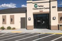 Jeffrey Meehan/Pahrump Valley Times Valley Electric Association's conference center could be ma ...