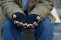 Getty Images Panhandling, begging and charitable or political solicitations are now to be regul ...