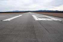 Richard Stephens/Special to the Pahrump Valley Times The Beatty Airport is set to get federal d ...