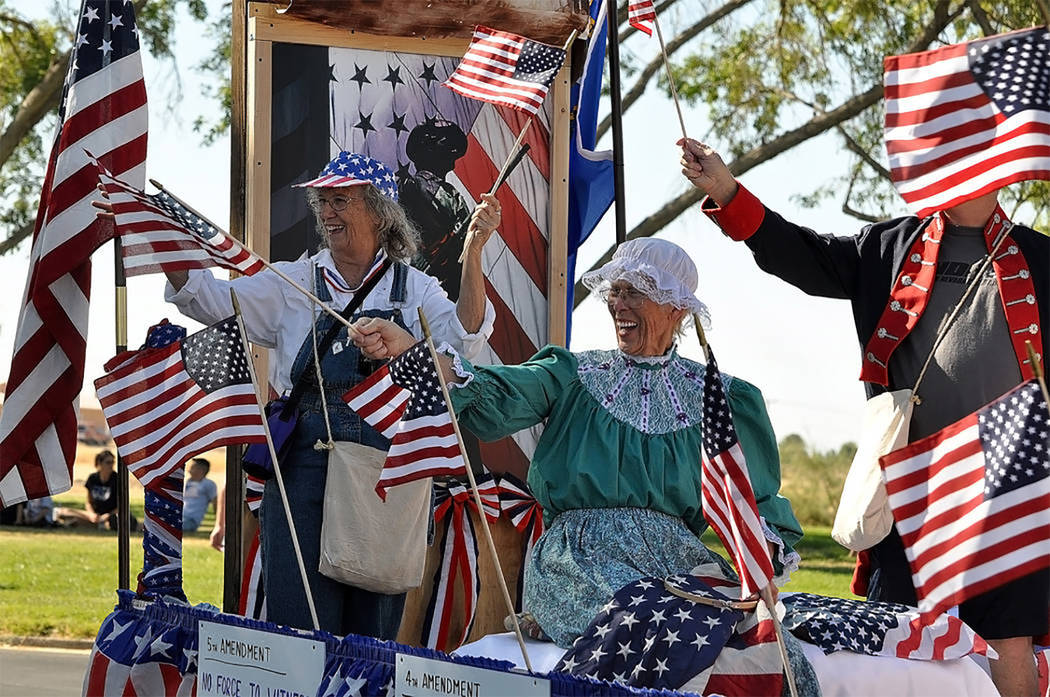Horace Langford Jr./Pahrump Valley Times Pahrump’s Fourth of July parade is scheduled to star ...
