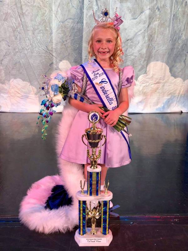 Nevada State Cinderella program/Special to the Pahrump Valley Times Kinley Smith was the overal ...