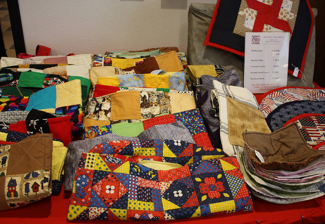 Robin Hebrock/Pahrump Valley Times The Nye County Valor Quilters is a nonprofit organization th ...