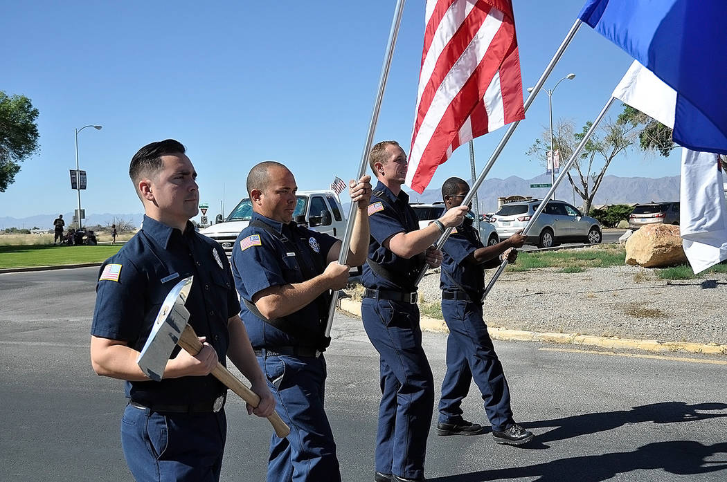 Horace Langford Jr./Pahrump Valley Times - The Pahrump Valley Fire and Rescue Services color ...
