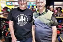 Special to the Pahrump Valley Times David and Randy Gulley teamed up to win a silver medal in m ...
