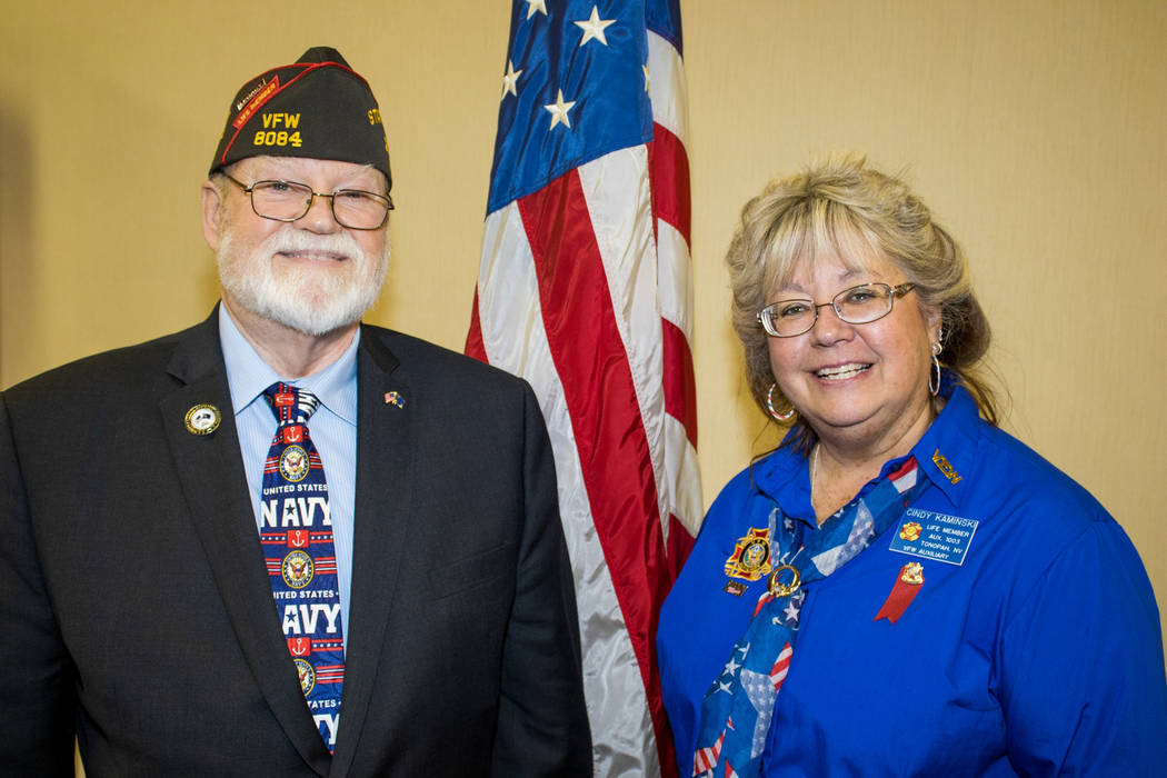 Special to the Pahrump Valley Times During the recent VFW Department of Nevada annual state co ...