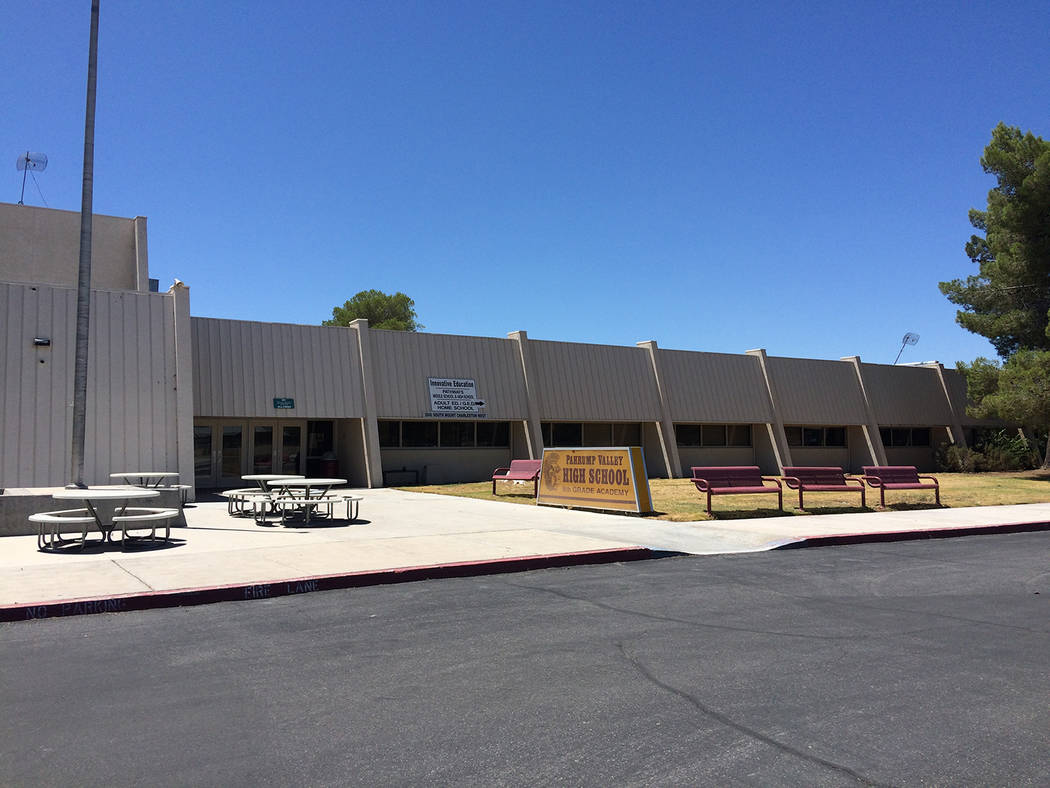 Robin Hebrock/Pahrump Valley Times The Pathways Innovative Education building is the new locati ...