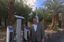 Death Valley National Park Trey Matheu, general manager of The Oasis at Death Valley. Four cha ...