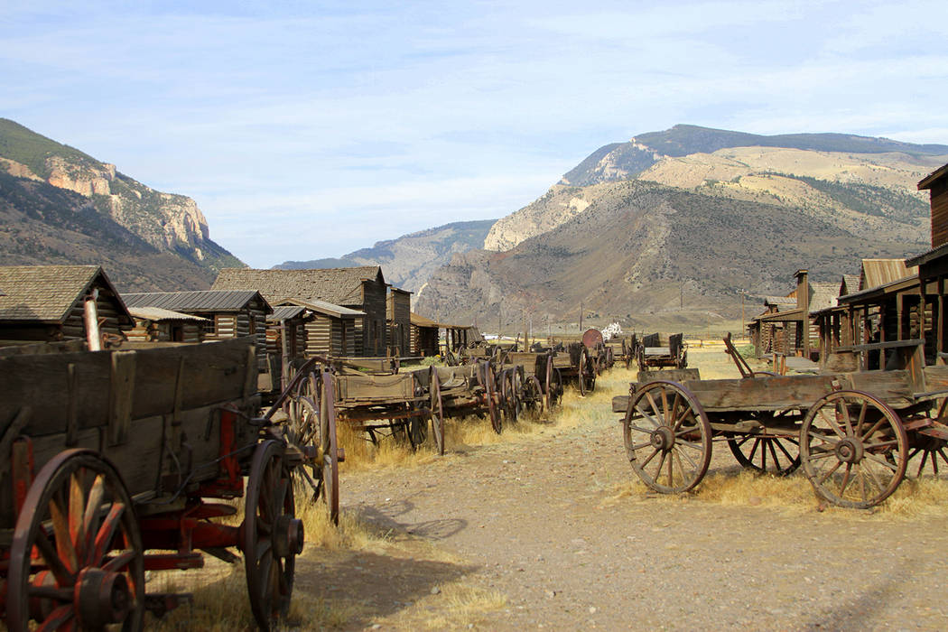 Getty Images The west was settled by pioneers who struck out in covered wagons, heading for new ...