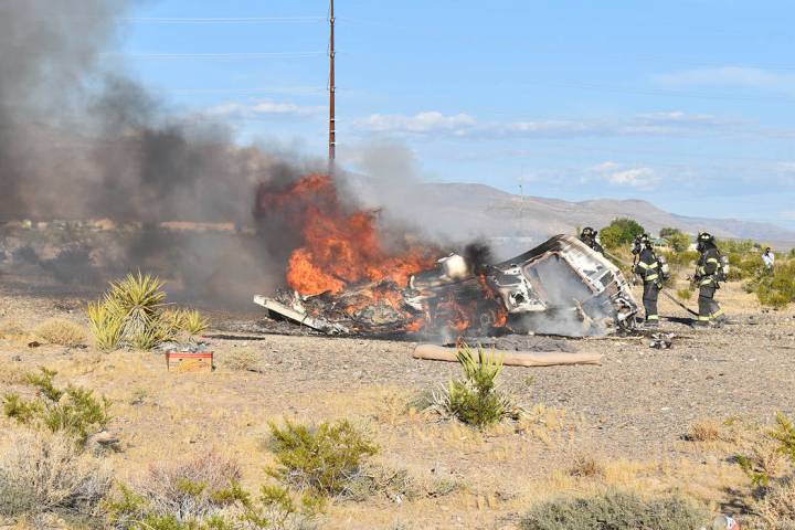 Special to the Pahrump Valley Times On Sunday July 28, at approximately 6:30 p.m., Pahrump fire ...