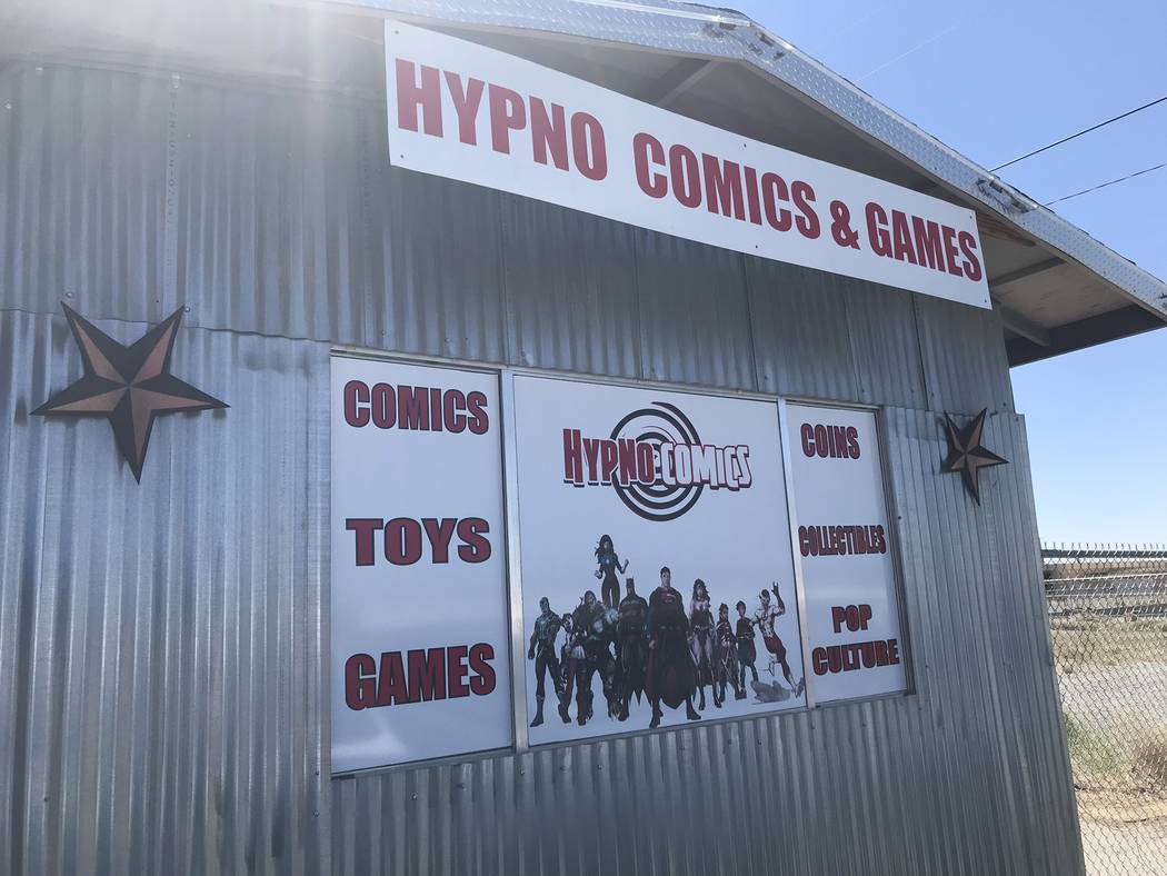 Jeffrey Meehan/Pahrump Valley Times Hypno Comics and Games at 1231 S. Loop Road held an event i ...