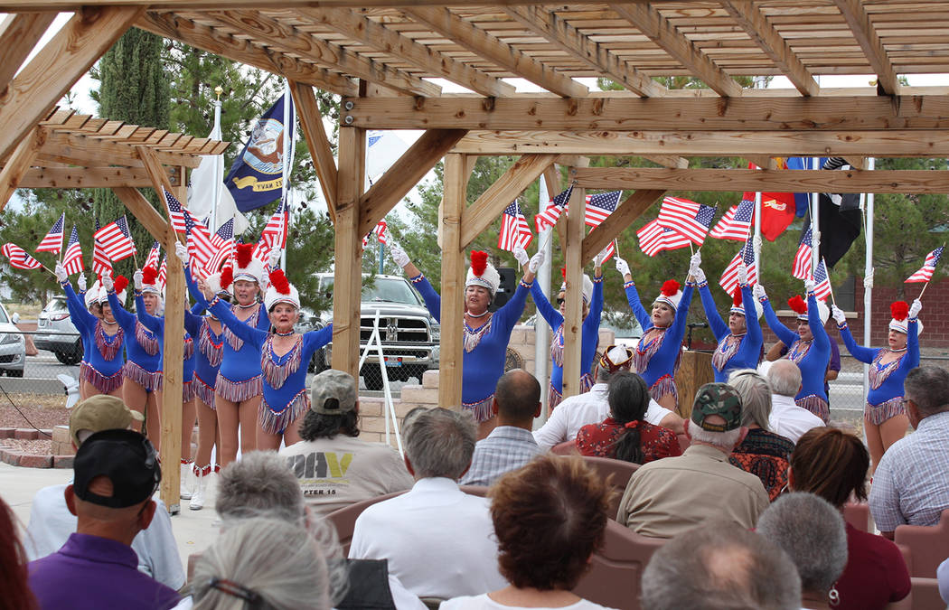 Robin Hebrock/Pahrump Valley Times The Nevada Silver Tappers performed a patriotic dance routin ...