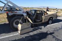 Special to the Pahrump Valley Times One man was transported via Mercy Air to UMC Trauma in Las ...