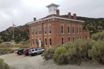 David Jacobs/Pahrump Valley Times A look at the historic Belmont Courthouse in Nye County as sh ...