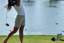 Horace Langford Jr./Pahrump Valley Times Pahrump Valley junior Breanne Nygaard shot 78 to win m ...