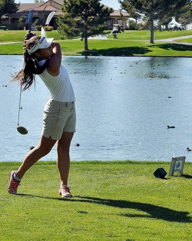 Horace Langford Jr./Pahrump Valley Times Pahrump Valley junior Breanne Nygaard shot 78 to win m ...