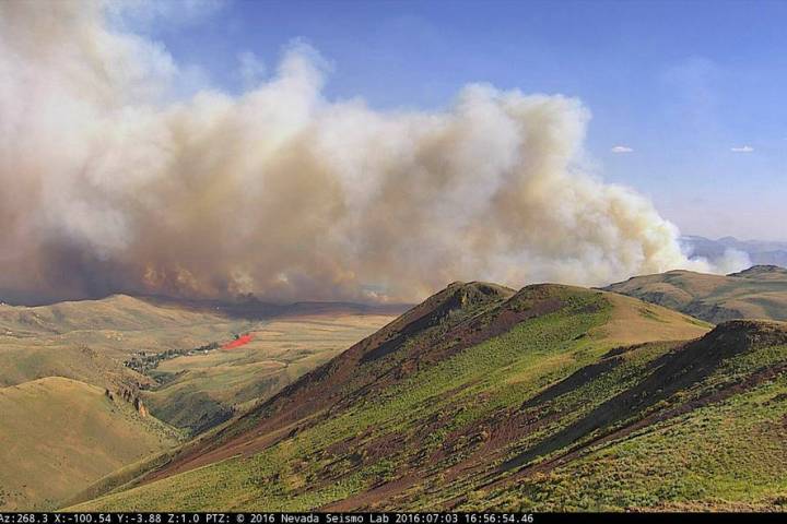 University of Nevada, Reno The Nevada BLM ALERTWildfire camera system was used successfully in ...