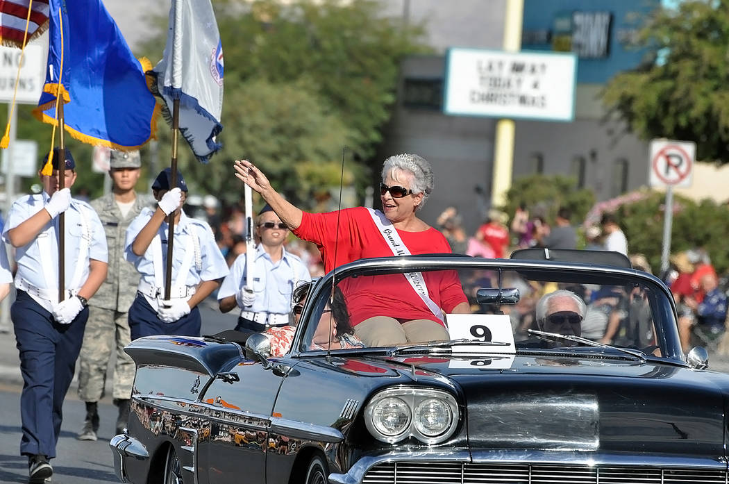 Horace Langford Jr./Pahrump Valley Times Pahrump Fall Festival 2018 Parade Grand Marshall and ...