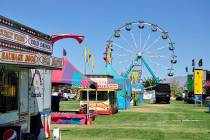 Selwyn Harris/Pahrump Valley Times With a carnival, rodeo, car show, entertainment of all kind ...