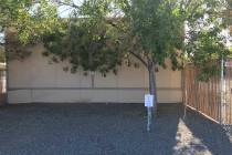 Jeffrey Meehan/Pahrump Valley Times Future space for a rock garden, near the front of the NyE C ...