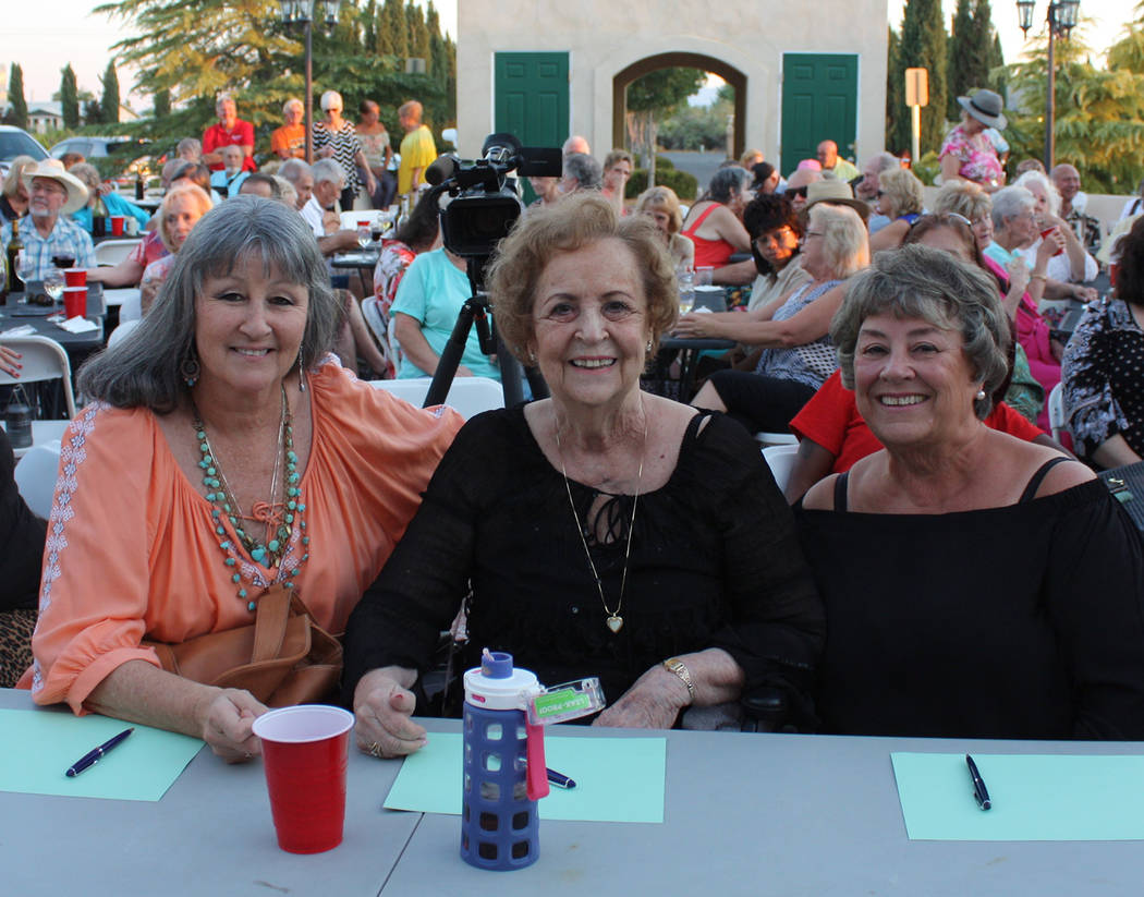 Robin Hebrock/Pahrump Valley Times Mr. Hunk from Pahrump judges included Kim Cornell-Lyle, Mitz ...