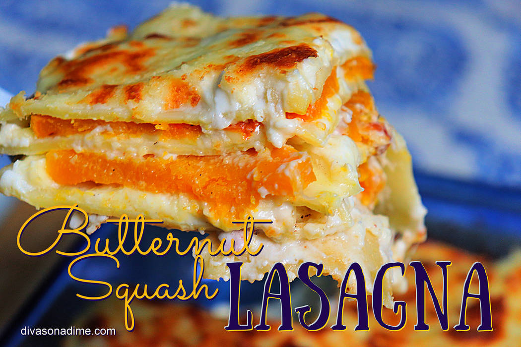 Patti Diamond/Special to the Pahrump Valley Times This the most blissfully autumnal lasagna, ev ...