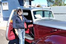 Selwyn Harris/Pahrump Valley Times Top Notch owner Marcel Pontbriand stands alongside his two-t ...