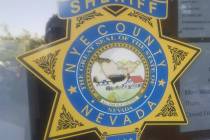 David Jacobs/Pahrump Valley Times The investigation is being handled by the Nye County Sheriff' ...