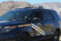 Las Vegas Review-Journal U.S. 95 was closed in both directions Tuesday night while troopers inv ...